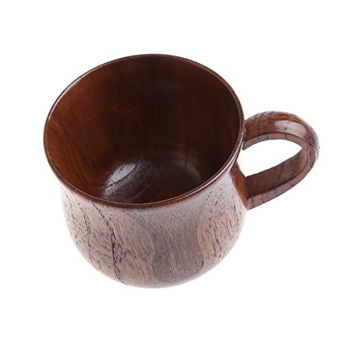 Taza de madera natural artesanal tebatu miniatura 4