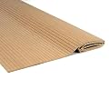 Unfinished Red Oak Veneer Flexible Decorative Tambour 1/2"Centers - 4'x 8'