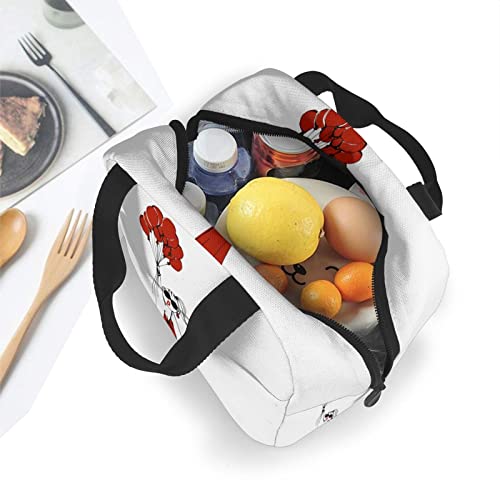 Daichi Miura 保冷ランチバッグ 保冷買い物カゴ用バッグ トート型 ショッピングバッグ 手提 エコバック 保温バック クーラーバッグ 肩掛け 鞄 防水 ランチバッグ 保温 保冷 弁当バッグ ランチトート プチバッグ 弁当袋 撥水 超軽量 通勤 通学 キャンプ アウトドア お花見 5枚目