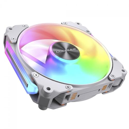 Cougar ventilador modular apolar 120 argb white con conexión sin cables y flujo optimizado 4