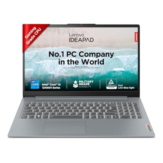 Lenovo IdeaPad Slim 3, Intel Core i5-12450H, 12th Gen, 16GB RAM, 512GB SSD, FHD IPS, 15.6