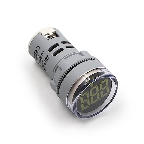 Voltmètre numérique encastrable 22mm avec indicateur de puissance LED - 7
