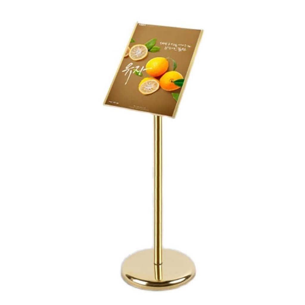 Support de panneau sur pied réglable et résistant pour affichage au sol, idéal pour les affiches et les menus