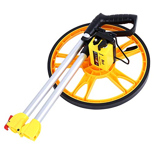 Measuring Wheel, Collapsible Metric Mechanical Distance Measuring Wheel Measure Road Land Builders Workers (#1) #TOP4