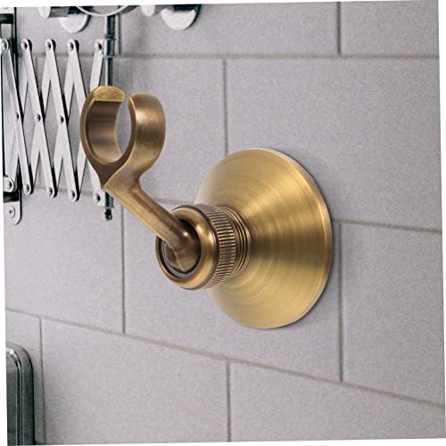 Support mural pour pommeau de douche rotatif base stable x4 - 5