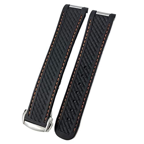 Bracelet montre 20mm silicone étanche idéal pour le sport et le quotidien