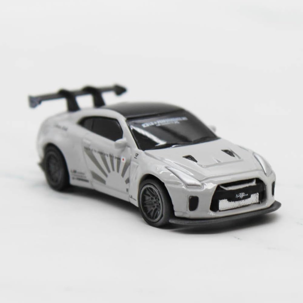 ミニカー 日産 NISSAN GT-R R35 type 1.5 (グレー) LB-WORKS LIBERTY 