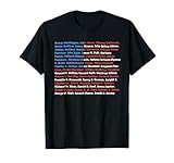 List of Presidents of the United States, Gift T-Shirt