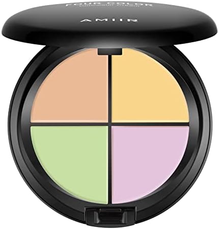 AMIIR Color Correcting Concealer Cream Full Coverage Face Contour Palette Long Lasting Flawless Professional Makeup Contouring Kit, Corrector