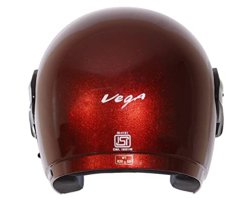 Image of Vega Cruiser Burgundy Helmet-M