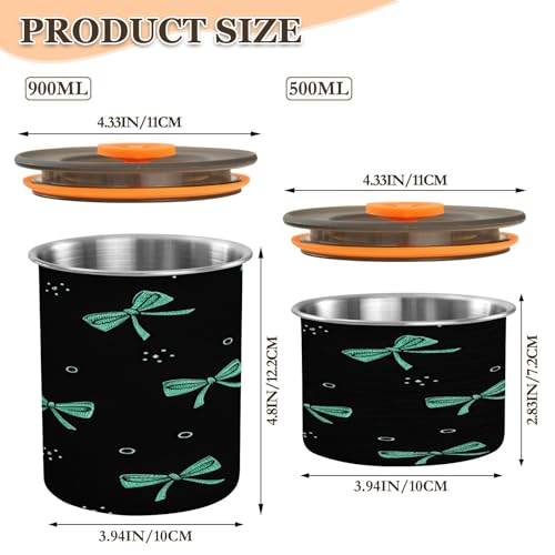 Envase para café airtight acero inoxidable 17 oz Kigai miniatura 2