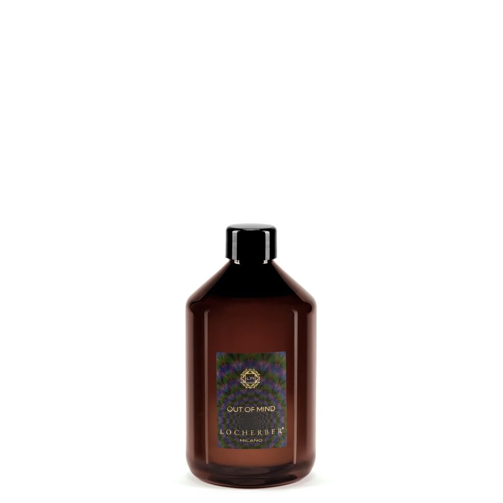 Locherber Milano Ładowanie dla Dyfuzor do Środowiska zapach out of Mind 500 ml Perfumy Bursztynowy, Drewniany, Balsamiczny, Aromatyczny, Pikantny