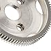 Spur Gear, Motor Gear 90t 48p Spur Gear Teeth Space Spurgear Fit Rc Metal Spur Gear for Trxxas Slash 2wd Upgrade Accessories 4683 for Vehicles with Torques Control Slip Clutch(S Silver)