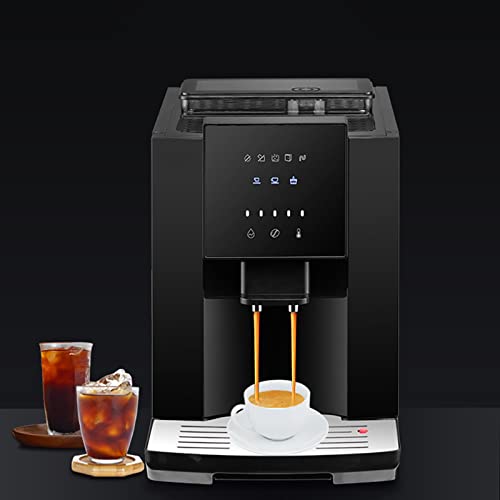 Cafetera automática con molinillo y capacidad de 1.8 L