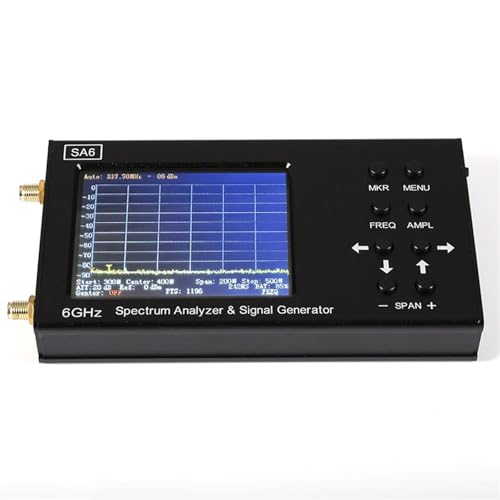 Analizador de antenas multifunción con pantalla táctil de 3.2 pulgadas y generador SA6