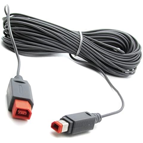 Cable de extensión de la barra de sensores de 4,5 m para Wii de Link-e Cover