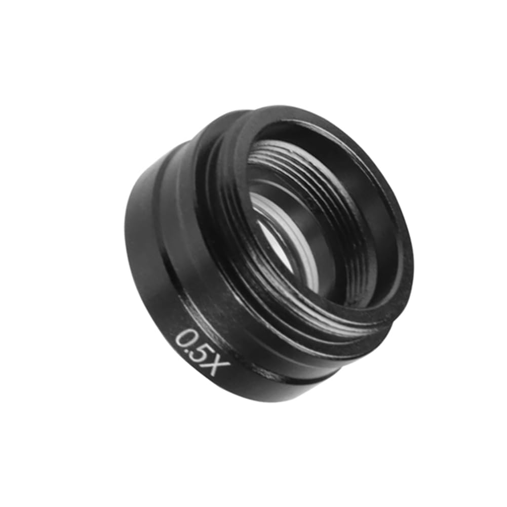 0,5-Fach Barlow Objektiv 25 mm Gewindedurchmesser C-Mount Zoom Objektiv Hilfserhöhung der Sichtfeld für Geeignet für