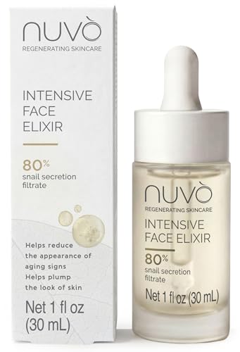 Nuv - Snail Slime Face Elixir Reduces Appearance of Aging Signs 1 Fl Oz