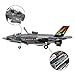 HANGHANG 1/72 F35B Attack Fighter Plane Metal Aircraft Model Military Airplane Model Diecast Plane Model for Collection or Gift