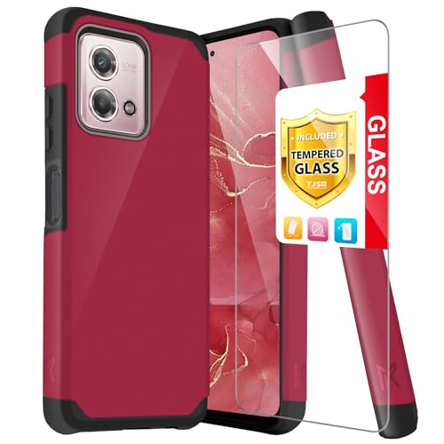 Coque Moto G Stylus 4G 2023 Antichoc avec Support Magnétique Rose
