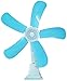 21S® MINI VENTILATORE PORTATILE A 5 PALE CON CLIP PINZA SNODABILE DA TAVOLO, SCRIVANIA PER VIAGGIO