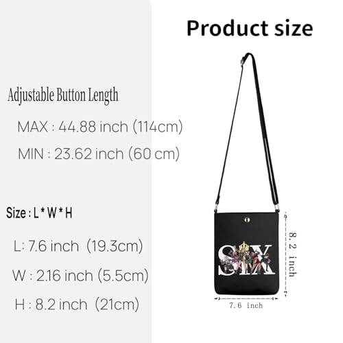 TSOTMO Musical Theatre Bag Musical Inspired Crossbody Bag For Musical Lover Fan Gift for Women2