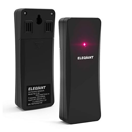 ELEGIANT Outdoor Sensor for Wireless Weather Station