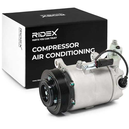 RIDEX 447K0591 Compresor aire acondicionado Compresor de Aire Acondicionado Compresor de aire acondicionado Compresor AC compatible con BMW 3 Touring F31 1 Hatchback F20 3 Gran Turismo F34 X3 F25