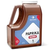 Dependable Foods Paprika Spice – 5 Lb. Bulk Jar –- 100% Natural, Non-GMO, No Additives, Salt-Free Seasoning | Kosher, Allergen-Free