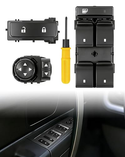 Interrupteur de fenêtre Silverado commande de rétroviseur et serrure 20945129