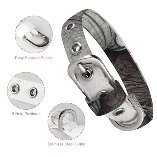 Collier pour chien motif éléphant mignon sangle ajustable et légère - 4