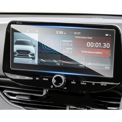Film protection écran verre trempé Hyundai Kona i30 évite rayures navigation GPS