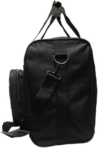 Pyramid Path Deluxe Single Tote Bowling Bag with Large Separate Compartment for Bowling Shoes (Up To US Mens Size 15) or Accessories - Holds One Bowling Ball
