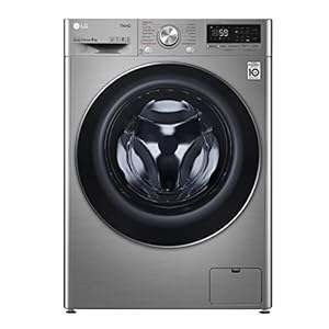 LG V7 F4V709STSE TurboWash 9kg Freestanding Washing Machine Graphite