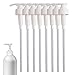 8 pièces Pompe de Rechange Distributeur Savon Distributeur de shampoing à Pompe Pompes doseuses Plastique Pressage De Shampooing Pompe pour Liquide shampooing Bouteille Vide Bouteille de désinfection