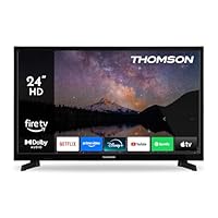 Thomson 24 Pollici (60 cm) HD LED Smart TV con Fire TV, Controllo vocale Alexa, AirPlay, Wi-Fi,...
