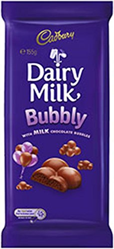 Cadbury Dairy Milk Silk Chocolate Bar, Bubbly, 120 Gm