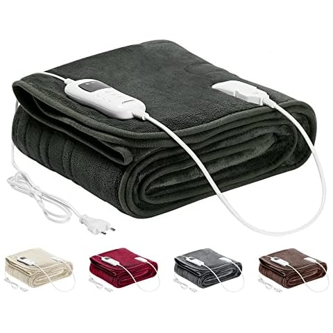 Couverture chauffante AREBOS 200x180 cm Cover