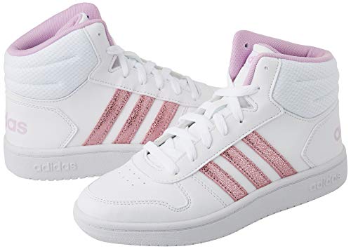 adidas Unisex Hoops Mid 2.0 Sneakers voor kinderen - Image 8