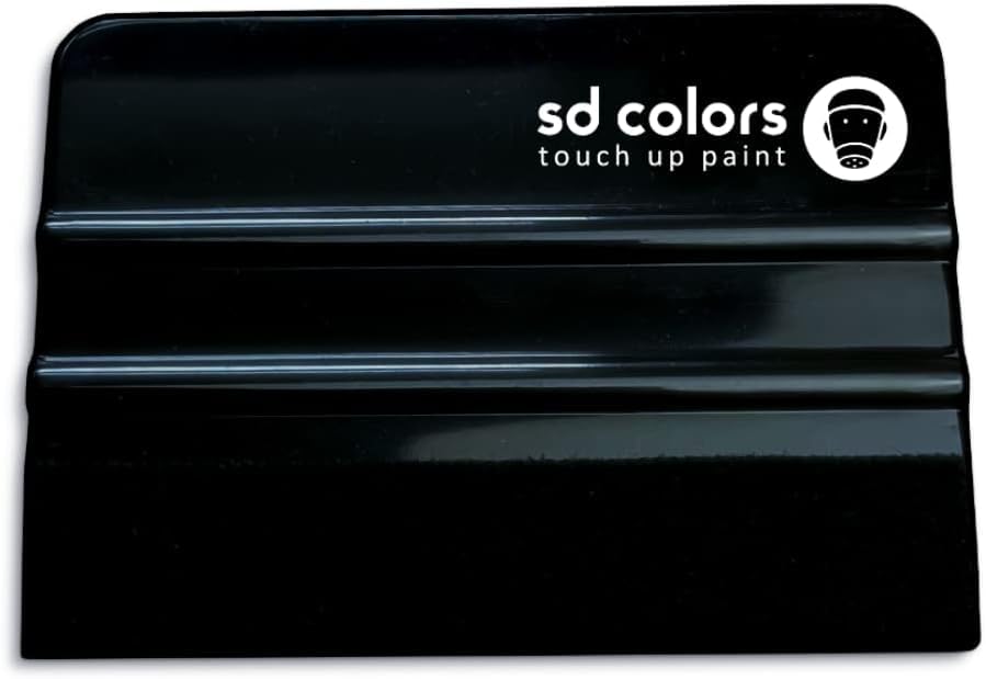 SD COLORS Applicatore per vinile con bordo in feltro, pellicola per finestre, carta da contatto, decalcomanie in vetro, lavori artigianali, pellicola per auto