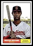 2024 TOPPS ARCHIVES #88 BRAYAN ROCCHIO CLEVELAND GUARDIANS BASEBALL OFFICIAL TRADING CARD OF MLB