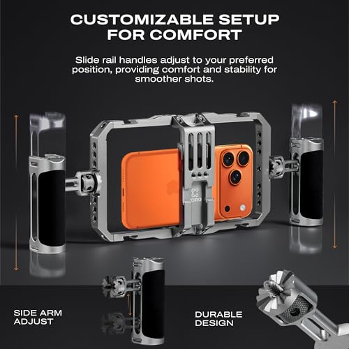 Support vidéo universel pour smartphone Coiro stabilisateur vlogging iPhone Android - 2