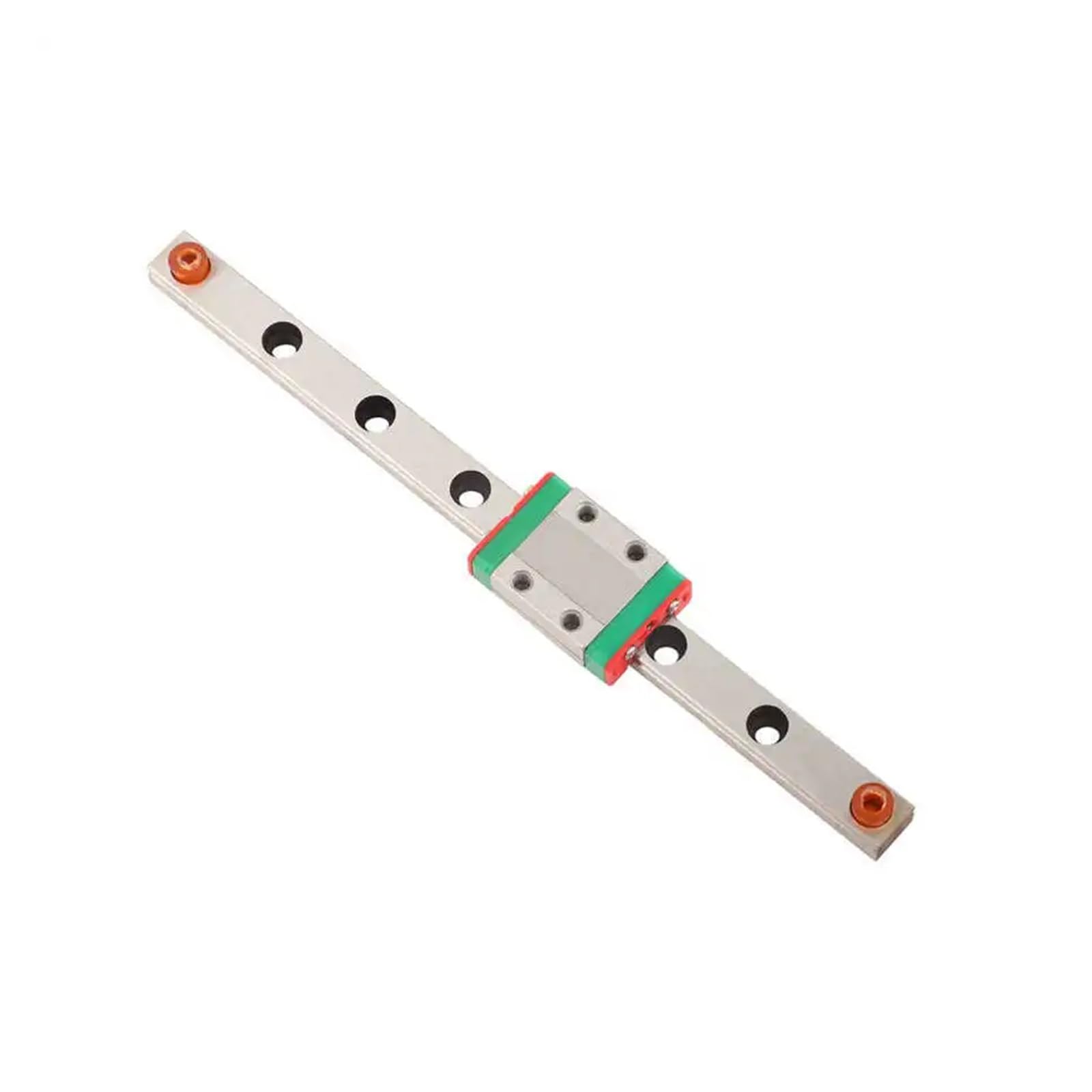 Linear Rail, Linear Sliding Gide LML9B Miniature Linear Rail Guide 40/55/90/100/150/260mm Slide Block Linear Guide Rail Used for Automatic 3D Printer Part(100mm)