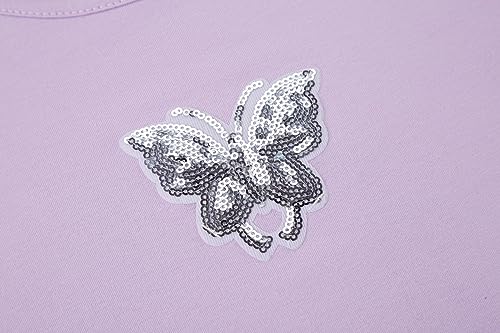 DANI CHINS Girl Knit Short-Sleeve Tutu Dress Colorful Tulle Sparkle Dresses4