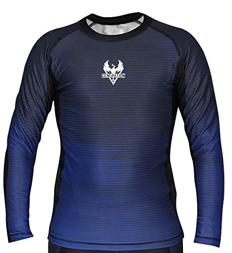 Rash Guard Men's Fitness Compression Trouser Base Layer MMA Boxing Shirt-image-14