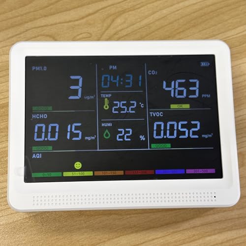 Image of 16 in 1 Air Quality Monitor Indoor 3h Time