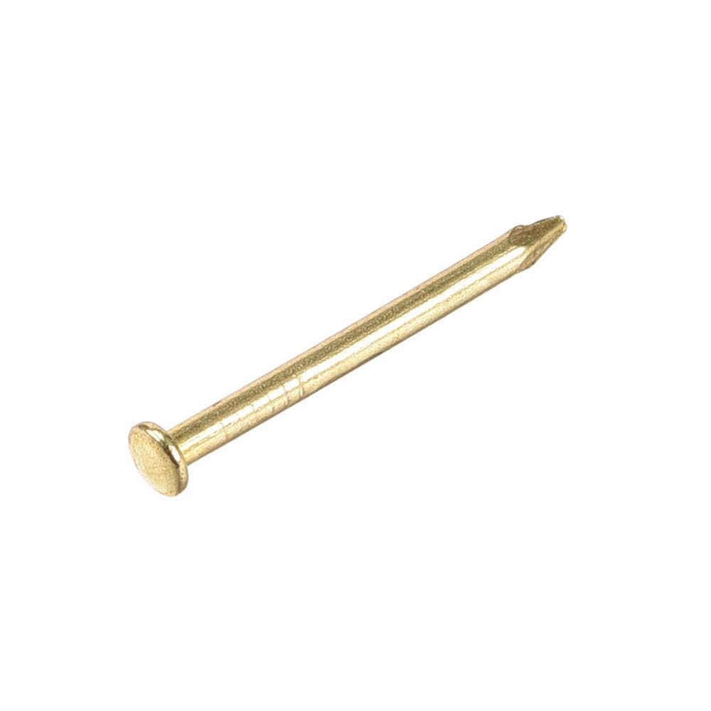 Clavos de ferretería, clavos de acero para ladrill 1,8 x 23 mm, utilizado for decoración de bricolaje, cuadro, caja madera, accesorios for el hogar, dorado, 100 piezas