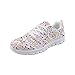 Howilath Axolotl Lover Damen Slip on Trainer, Cartoon Mexikanischer Salamander Outdoor Fitness Athletic Lace Up Flat Fitness Air Sports Schuhe EU 43