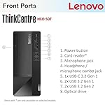 Lenovo ThinkCentre Business Desktop| Intel Core i5 Processor | 32GB RAM | 1TB SSD | Support Upto 3 Monitors | HDMI & USB-C | Ethernet | Wi-Fi | Bluetooth | Keyboard & Mouse| Windows 11 Pro - Image 3