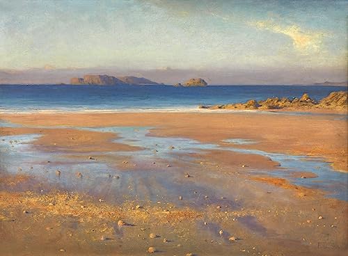 Poster Bretagne par Frank Dicksee SERENDIPITP toile sans cadre 50x70 cm